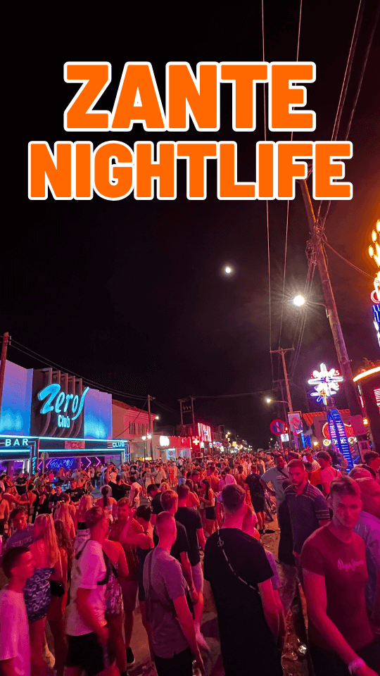 Zante Guide Nightlife Text