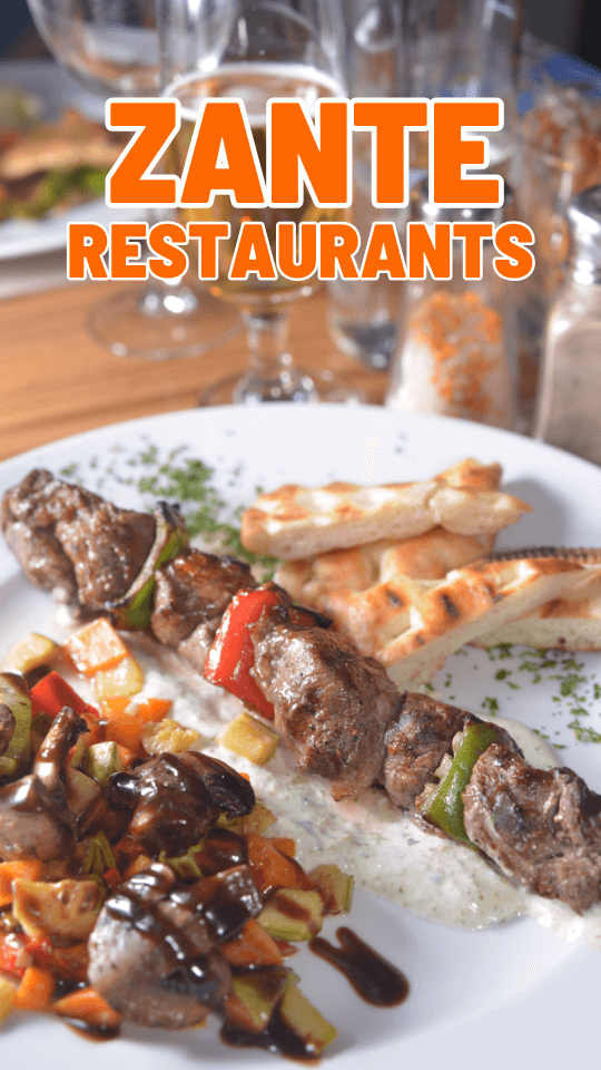 Zante Guide Restaurants Text